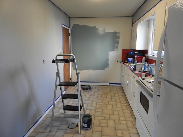 Close view of a kitchen surface